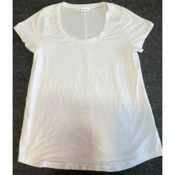 Athleta white shirt size small - Picture 1 of 2